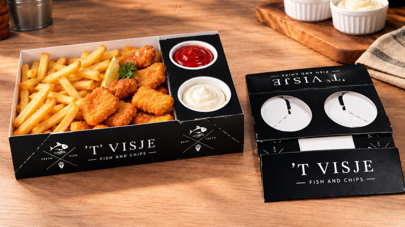 Fish & Chips Kutuları